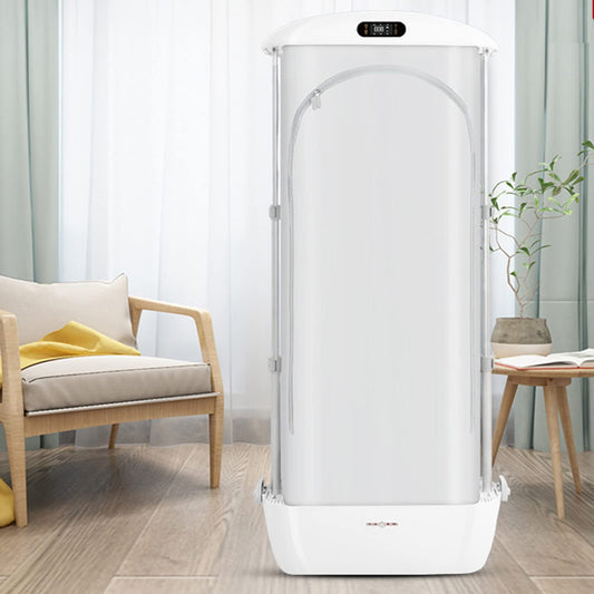 Generisch Tragbarer vertikaler Trockner, automatische Bügelmaschine, tragbarer Wäschetrockner für den Haushalt mit Dampftrocknung | Bügel- und Faltmaschine für Kleidung | EIN Muss für schnelles